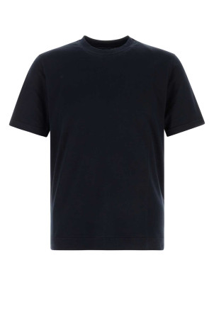 Navy blue cotton t-shirt FEDELI (TUD00103)