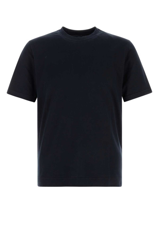 Navy blue cotton t-shirt FEDELI (TUD00103)