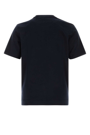 Navy blue cotton t-shirt FEDELI (TUD00103)