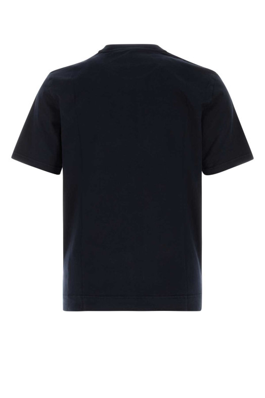 Navy blue cotton t-shirt FEDELI (TUD00103)