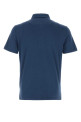 Blue stretch cotton polo shirt FEDELI (TUD00120)