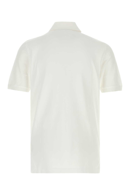 White piquet polo shirt FEDELI (TUD00128)