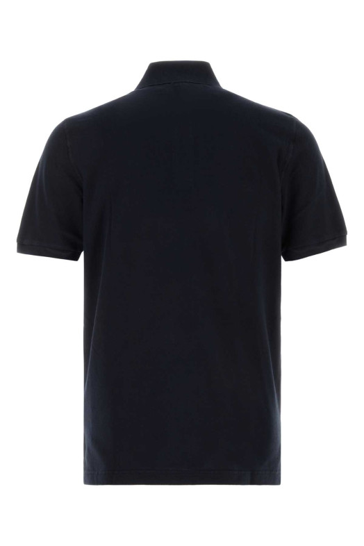 Navy blue piquet polo shirt FEDELI (TUD00128)