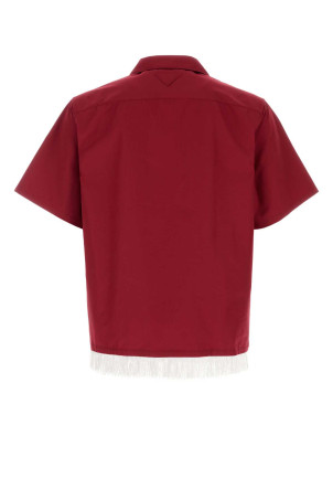 Tiziano red poplin shirt PRADA (UCS547SOOO18T2)