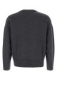 Dark grey wool sweater AMI (UKS838018)