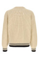 Ivory wool blend sweater AMI (UKS864KN0161)