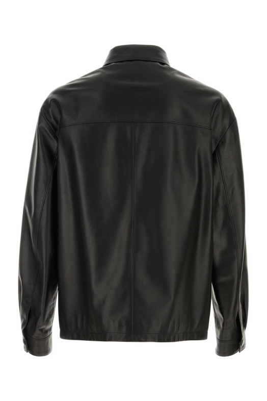 Black nappa shirt Black PRADA (UPC219SOOO1WDV)