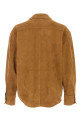 Camel suede oversize shirt AMI (USH826LH0059)