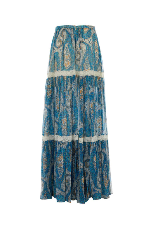 Printed crepe skirt ETRO (WRFA018399SA1O1)