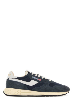 Air Force blue fabric and suede Reelwind sneakers AUTRY (WWLM)