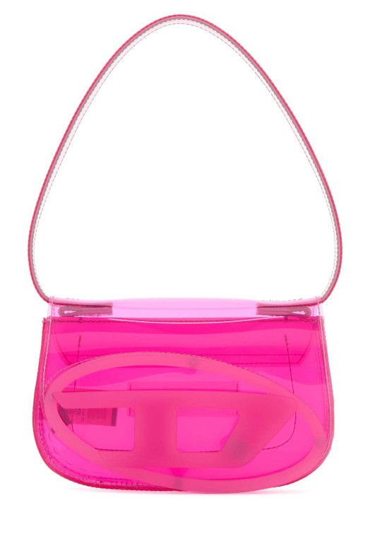 Fuchsia rubber 1DR shoulder bag DIESEL (X08396P8763)