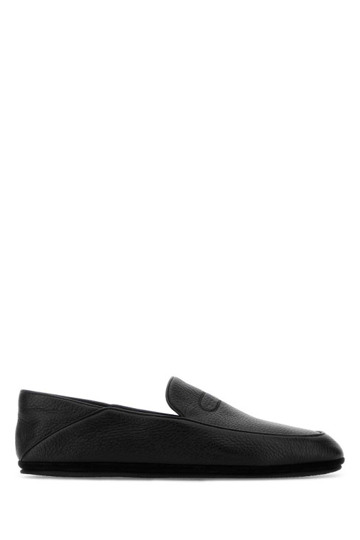 Black leather Kingston II loafers JOHN LOBB (YSL12UL)
