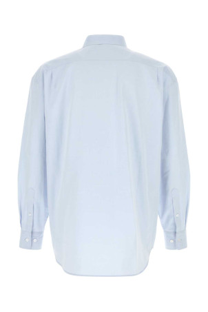 Powder blue poplin Granada shirt THE ROW (1210W4294)