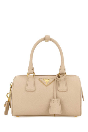 Sand leather handbag PRADA (1BB846VEOMNZV)