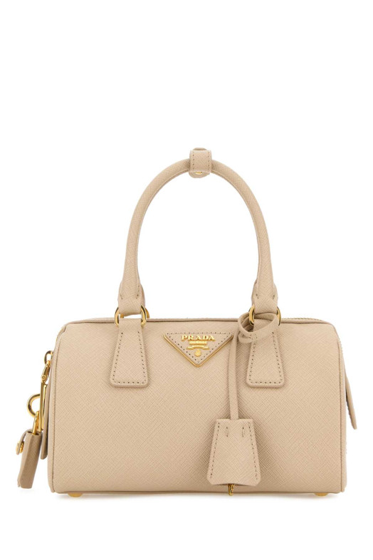 Sand leather handbag PRADA (1BB846VEOMNZV)