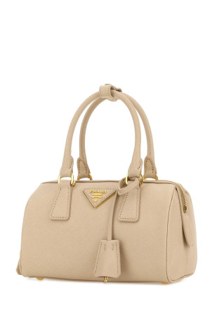 Sand leather handbag PRADA (1BB846VEOMNZV)