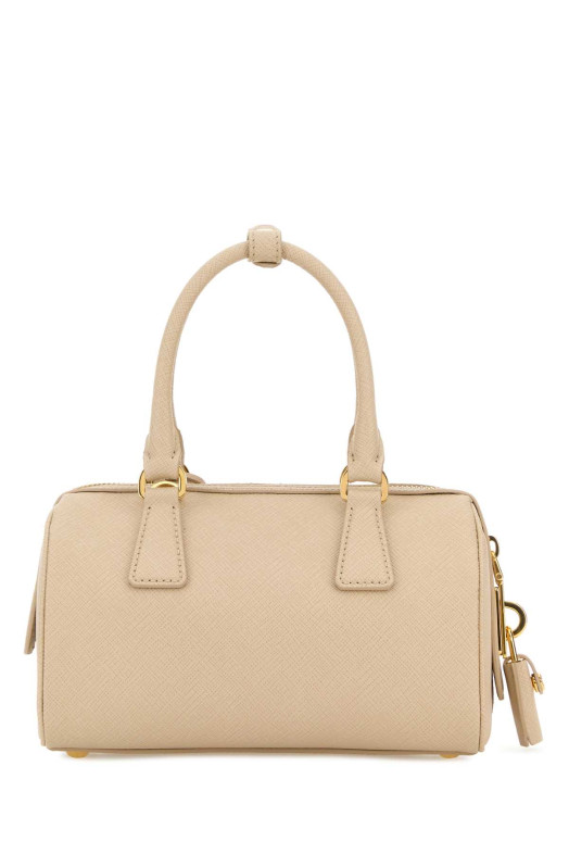 Sand leather handbag PRADA (1BB846VEOMNZV)