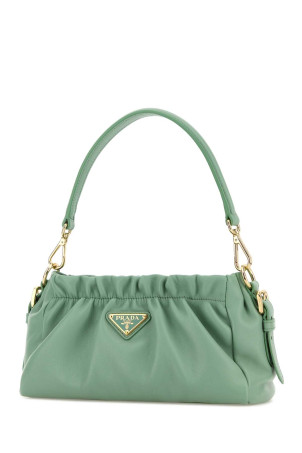 Mint green nappa leather handbag PRADA (1BC2702DX8)