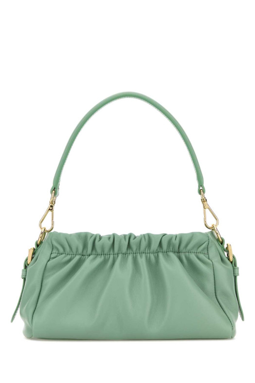 Mint green nappa leather handbag PRADA (1BC2702DX8)