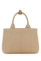 Beige canvas small Prada JardiniÃ¨re handbag PRADA (1BG464VNLO2HF3)