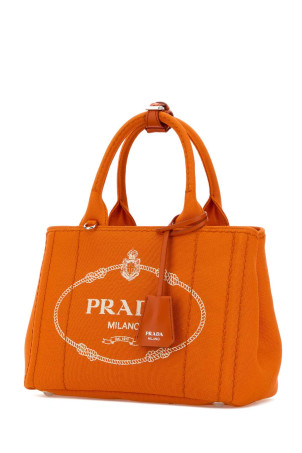 Orange canvas small Prada JardiniÃ¨re handbag PRADA (1BG464VNLO2HF3)