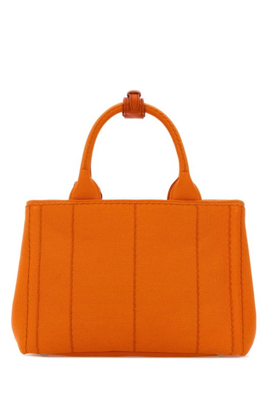 Orange canvas small Prada JardiniÃ¨re handbag PRADA (1BG464VNLO2HF3)