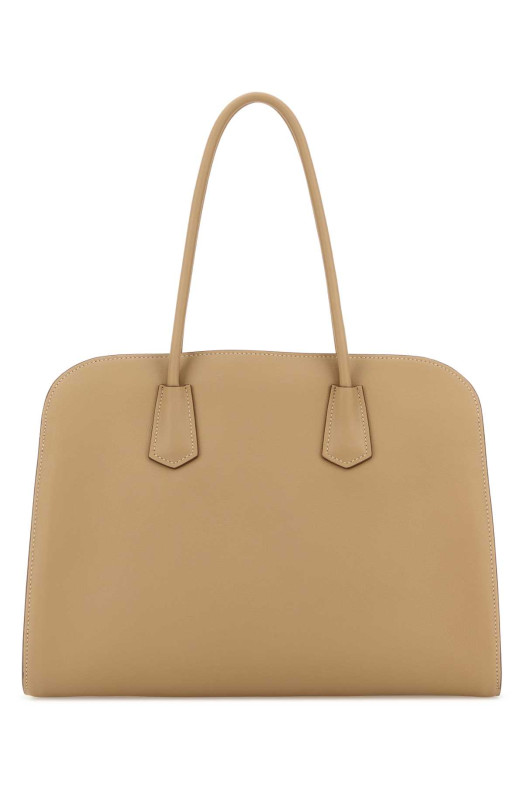 Beige leather shopping bag PRADA (1BG6052CYS)