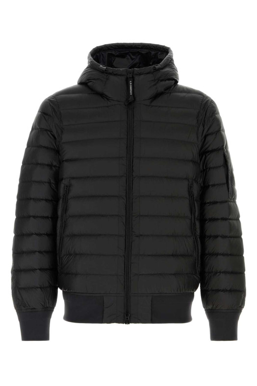 Black nylon down jacket Black C.P. COMPANY (20CMOW055A110416A)