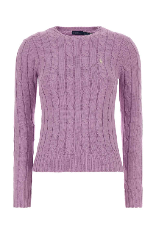Lilac cotton sweater POLO RALPH LAUREN (211971869)