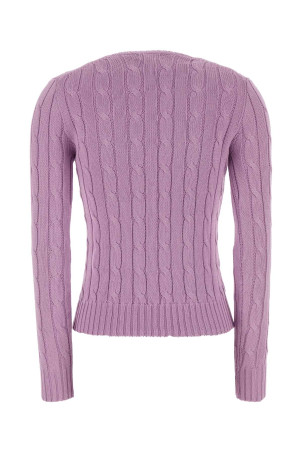 Lilac cotton sweater POLO RALPH LAUREN (211971869)