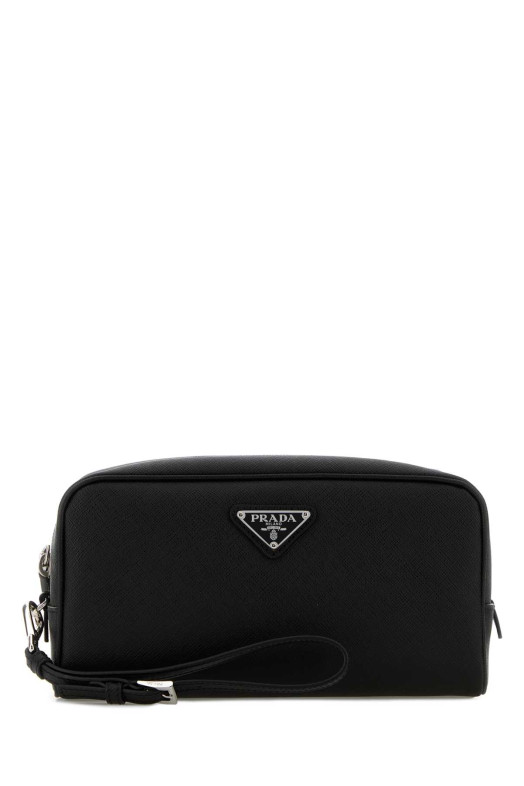 Black leather beauty case Black PRADA (2NE065PN9)