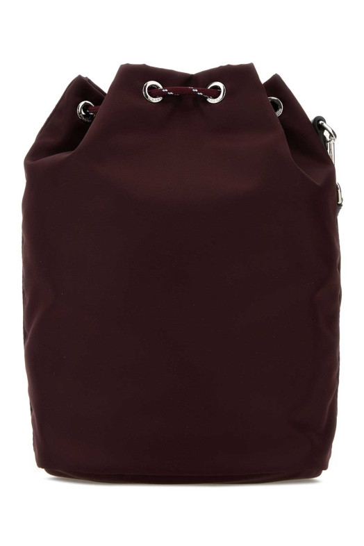 Burgundy fabric clutch PRADA (2NE0672HE1)