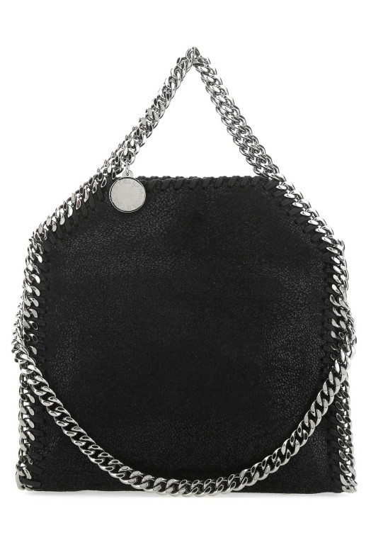 Black shaggy deer micro Falabella handbag Black STELLA McCARTNEY (391698W9132)