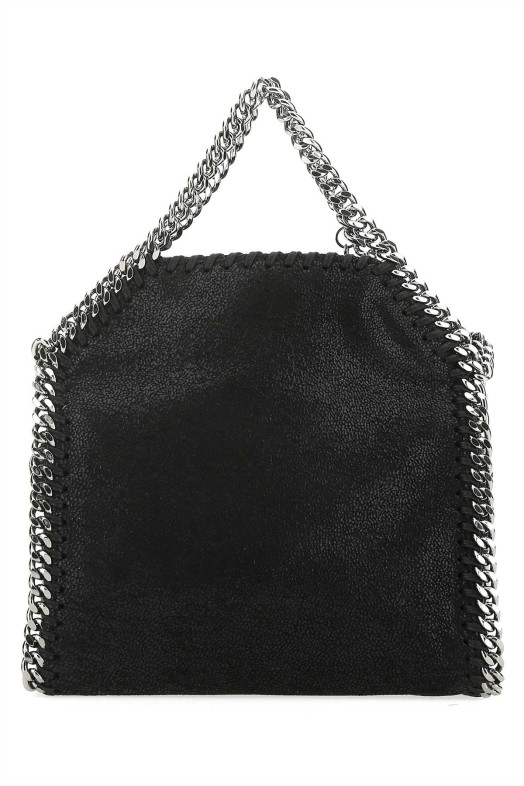 Black shaggy deer micro Falabella handbag Black STELLA McCARTNEY (391698W9132)