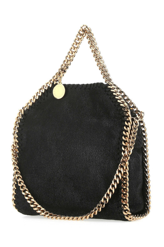 Black shaggy deer micro Falabella handbag Black STELLA McCARTNEY (391698W9355)