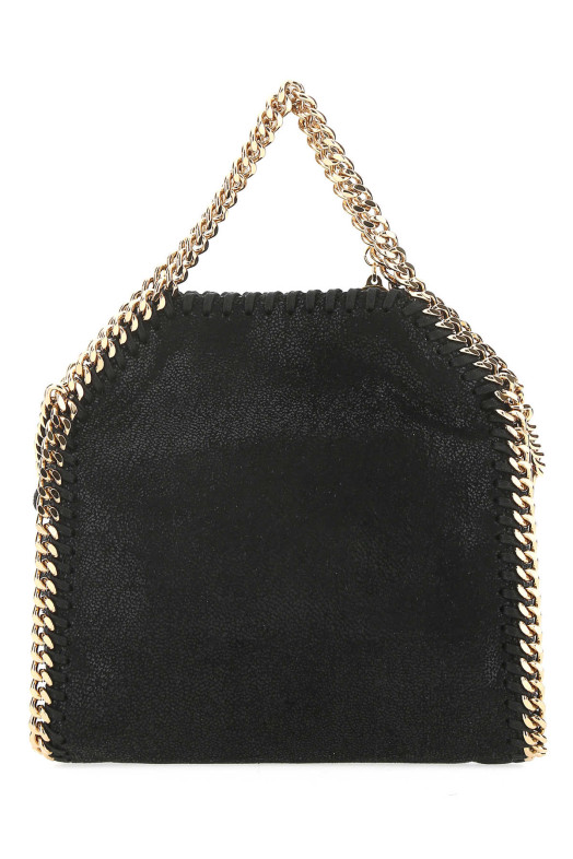 Black shaggy deer micro Falabella handbag Black STELLA McCARTNEY (391698W9355)