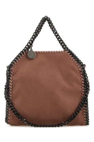 Antiqued pink shaggy deer mini Falabella handbag STELLA McCARTNEY (391698WP0445)