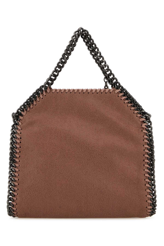 Antiqued pink shaggy deer mini Falabella handbag STELLA McCARTNEY (391698WP0445)