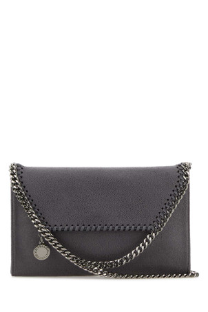 Dark grey shaggy deer mini Falabella crossbody bag STELLA McCARTNEY (581238W9132)