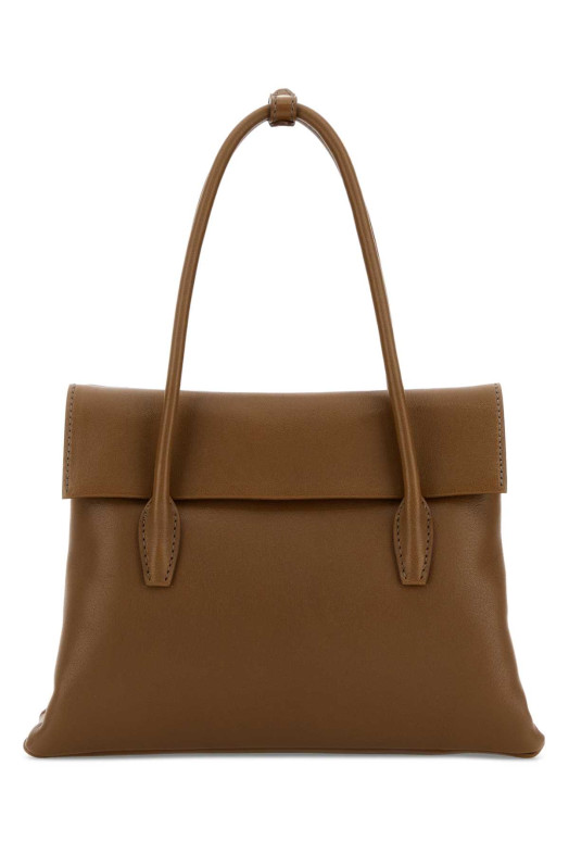 Brown leather Solitaire handbag MIU MIU (5BA302VOWO2IFP)