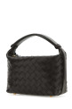 Dark brown nappa leather mini Wallace handbag BOTTEGA VENETA (754443V3IV1)