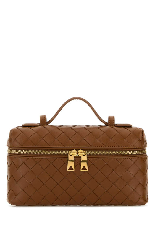 Caramel leather mini Bang Bang handbag BOTTEGA VENETA (789109V3IV1)