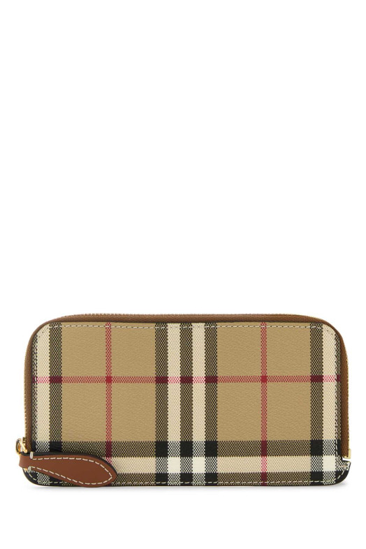 Printed canvas card holder Multicolor BURBERRY (8094447)