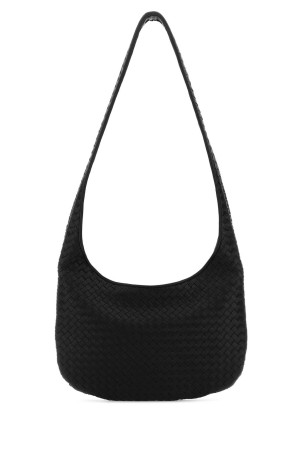 Black nappa leather Veneto crossbody bag BOTTEGA VENETA (826877V5KD0)