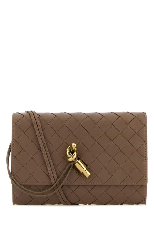 Mud nappa leather Andiamo crossbody bag BOTTEGA VENETA (836940VCPP2)