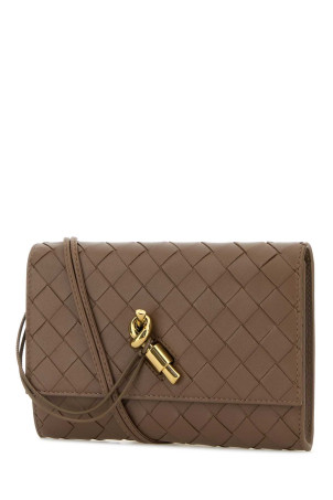 Mud nappa leather Andiamo crossbody bag BOTTEGA VENETA (836940VCPP2)