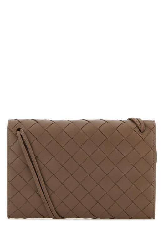Mud nappa leather Andiamo crossbody bag BOTTEGA VENETA (836940VCPP2)