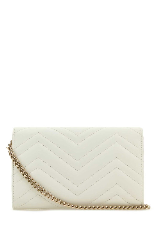 White leather GG Marmont wallet GUCCI (837745AAET8)