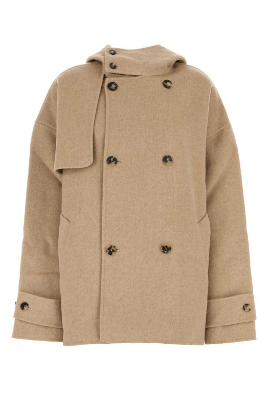 Beige wool coat JW ANDERSON (CO0343PG1559)