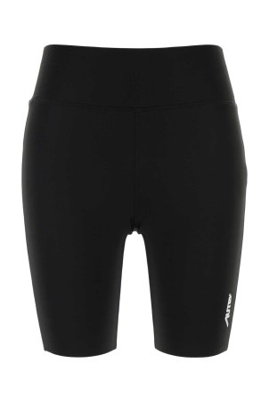 Black stretch polyester shorts AUTRY (CYPW)
